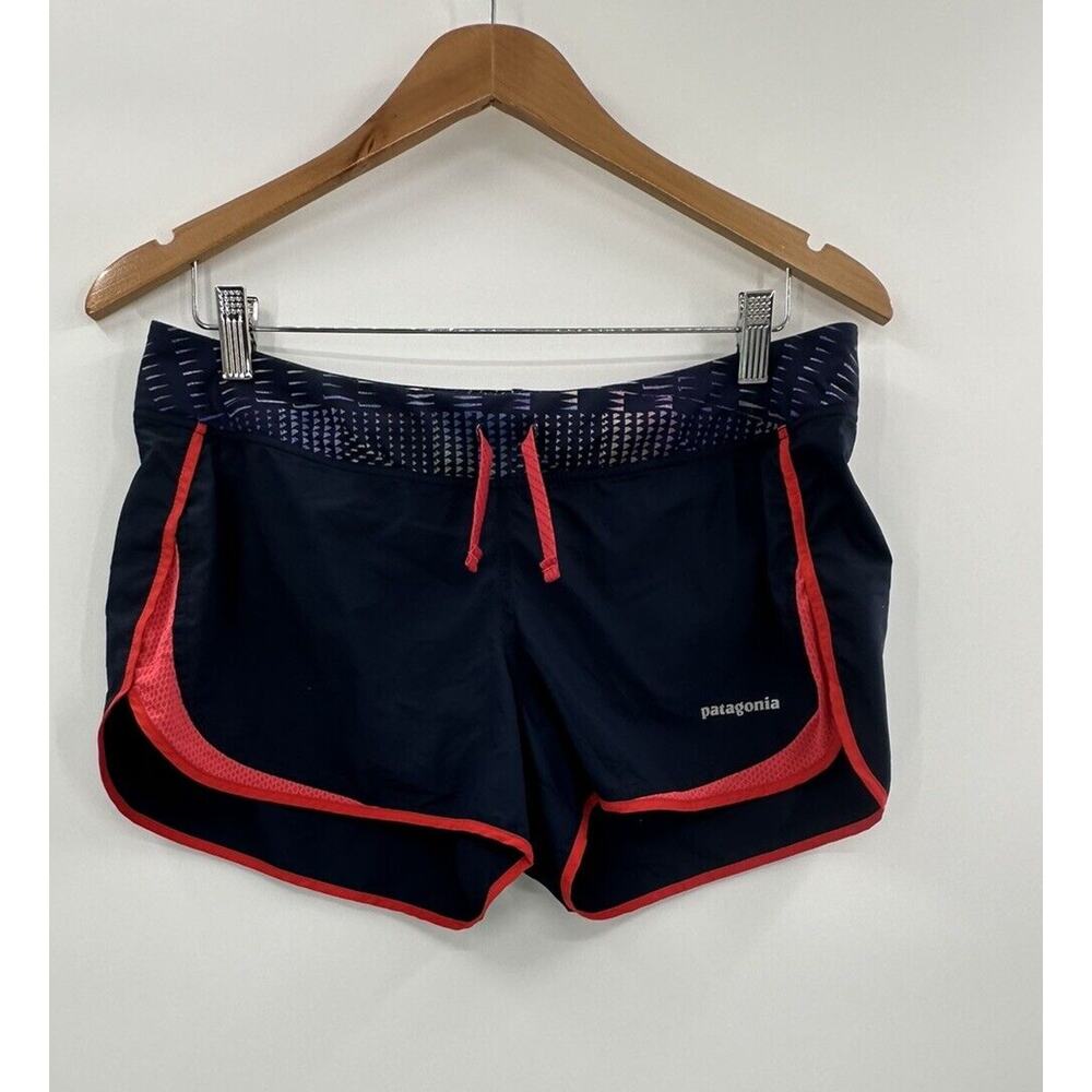 Patagonia Lined Shorts Womens Blue Running Drawstring STY24652SP16 -medium